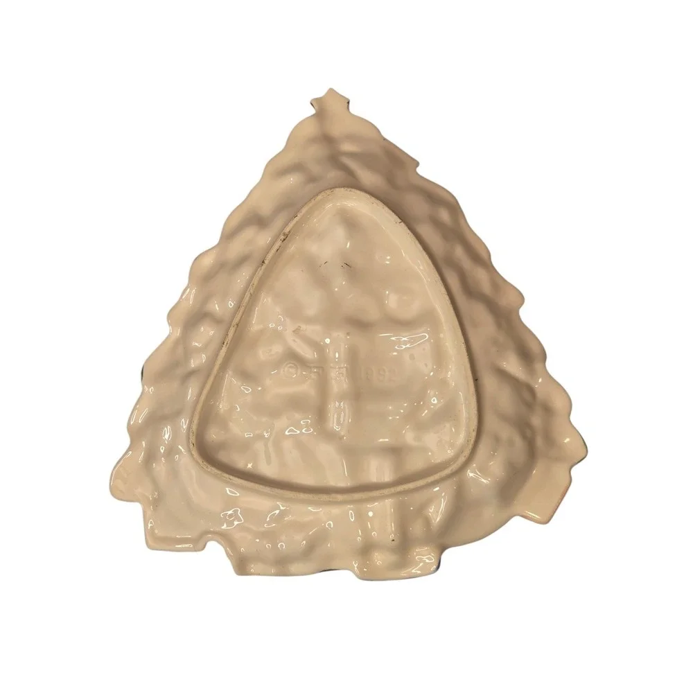 Vintage FITZ & FLOYD 1992 Christmas Dish Nutcracker Holiday‎ (Callouts)